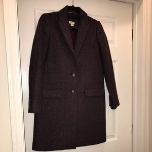 J crew wool coat